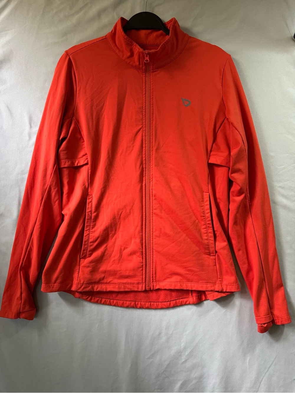 Baleaf Women's Bright Red Full-Zip Utility Cycling Jacket